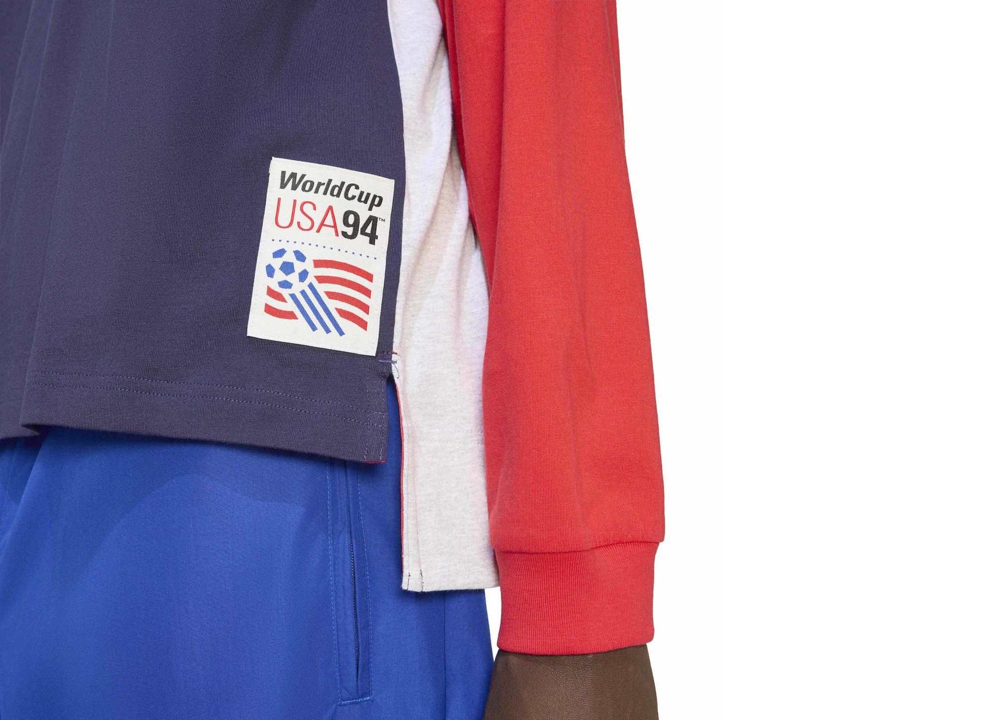 Adidas USA 94 Graphic Polo in Noble Ink - Image 4