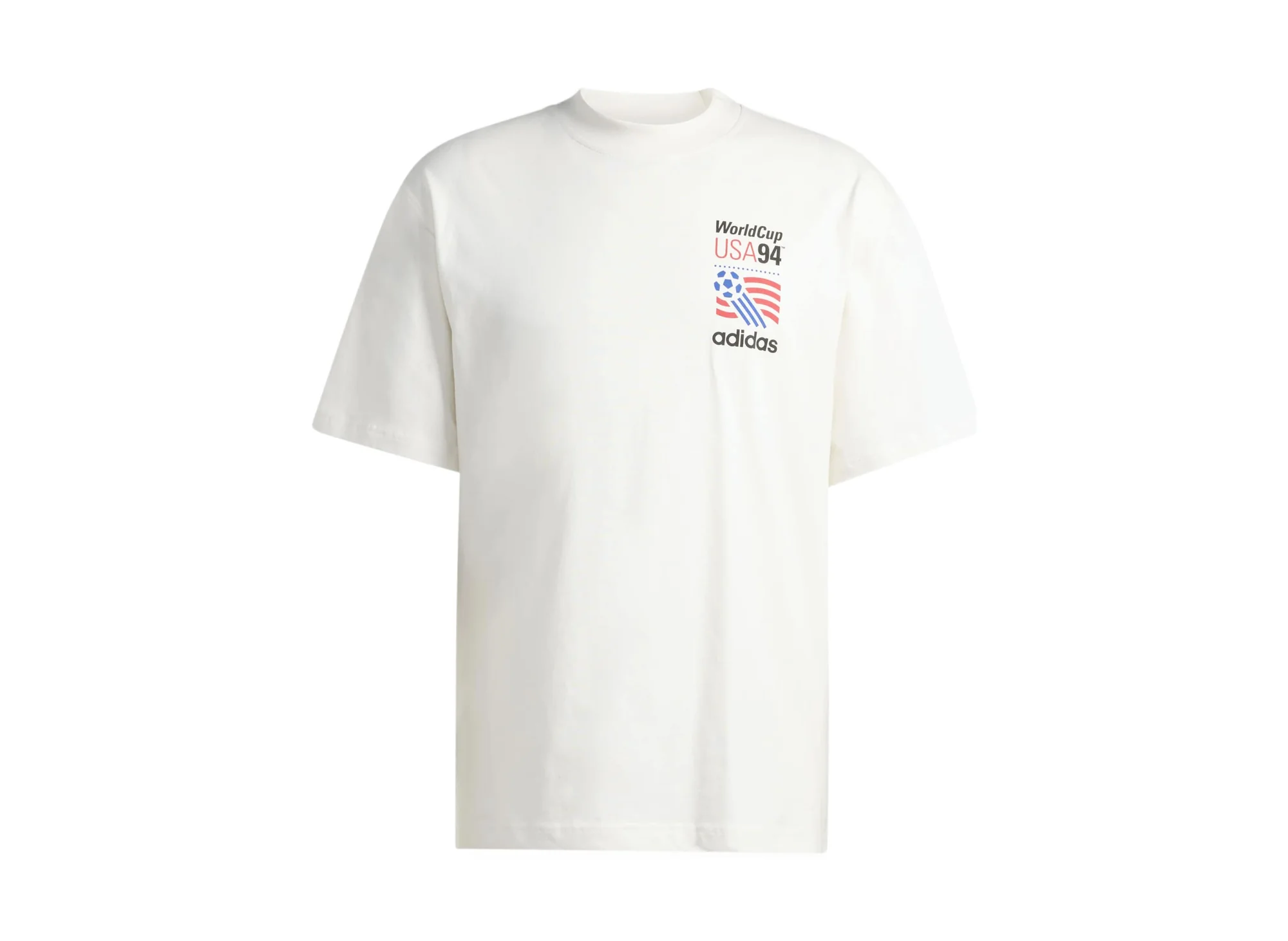 Adidas USA 94 Graphic T-Shirt in Cloud White - Image 4