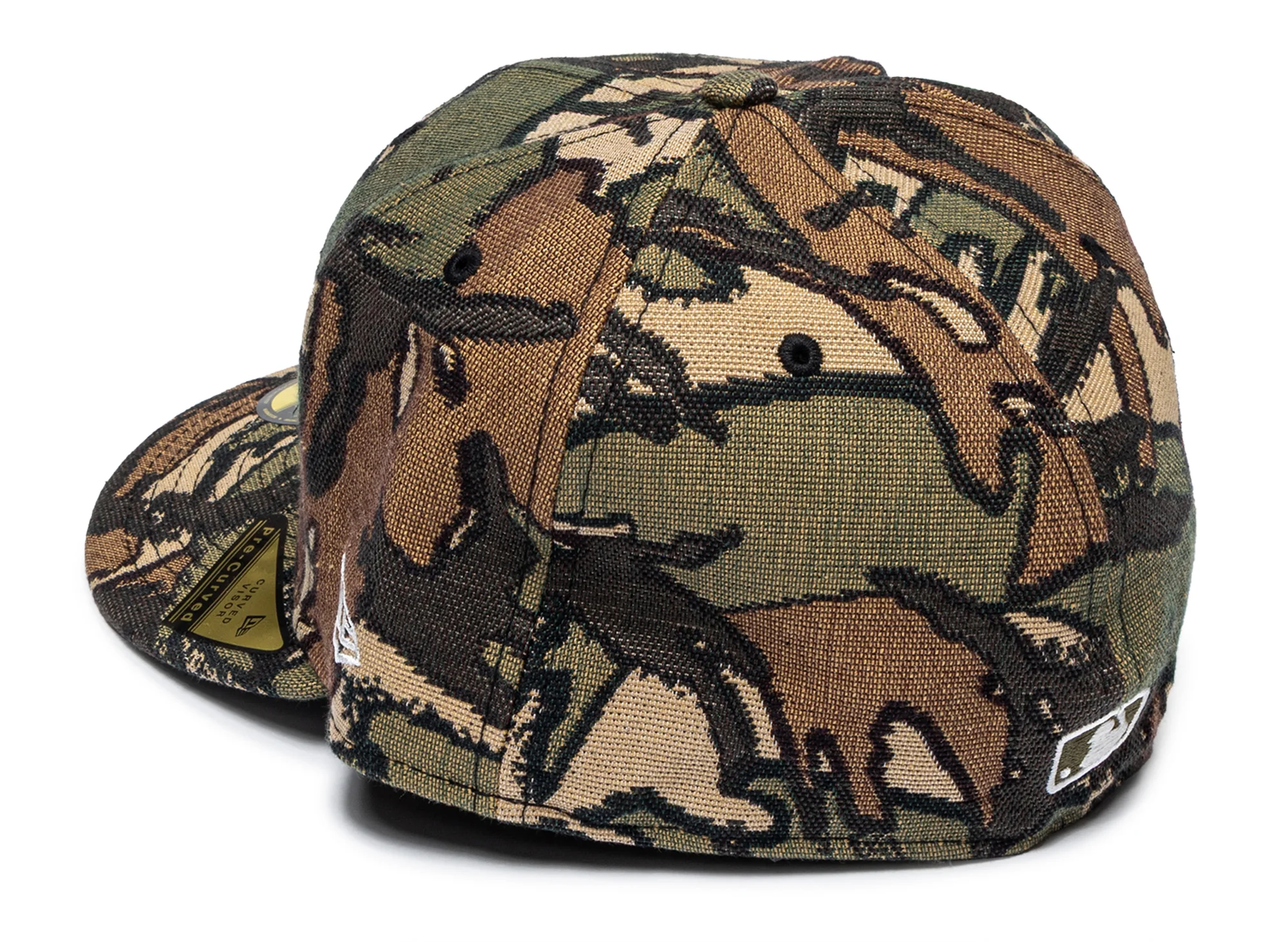 New Era Jacquard Camo Los Angeles Dodgers Fitted Hat - Image 2