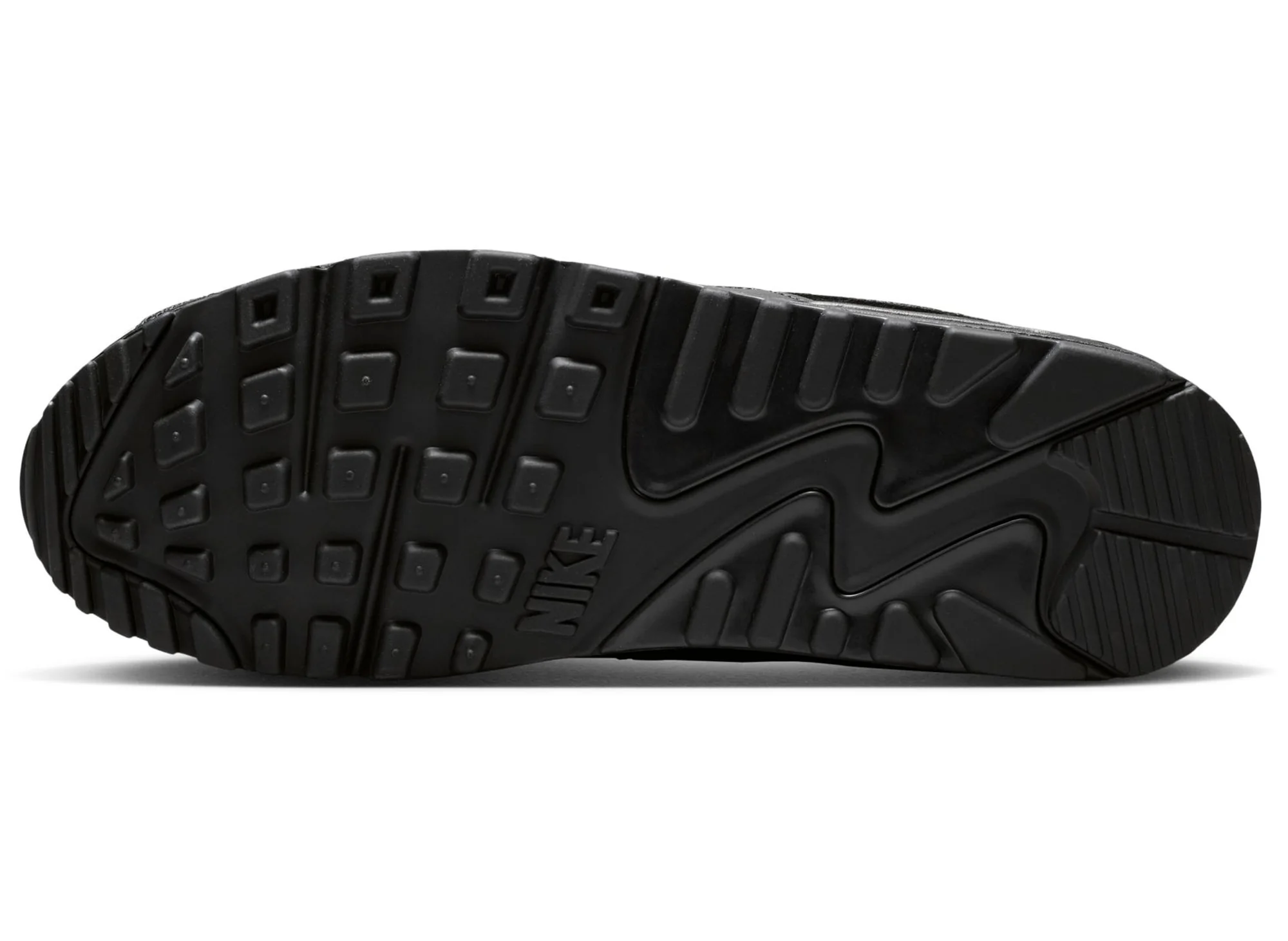 Nike Air Max 90 in White / Black / University Red - Image 5