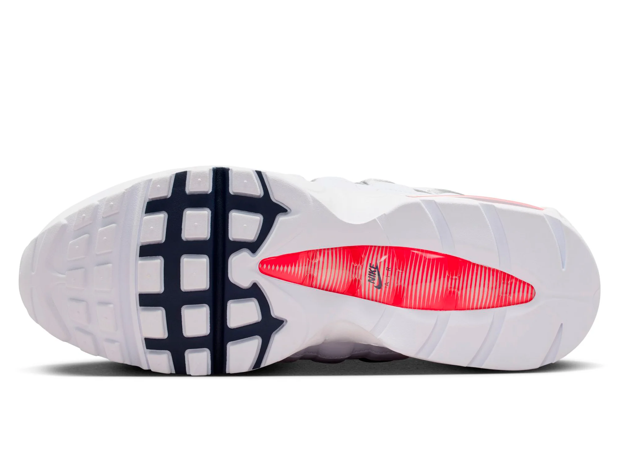 Nike Air Max 95 Big Bubble in White / Speed Red "England Soccer" - Image 5