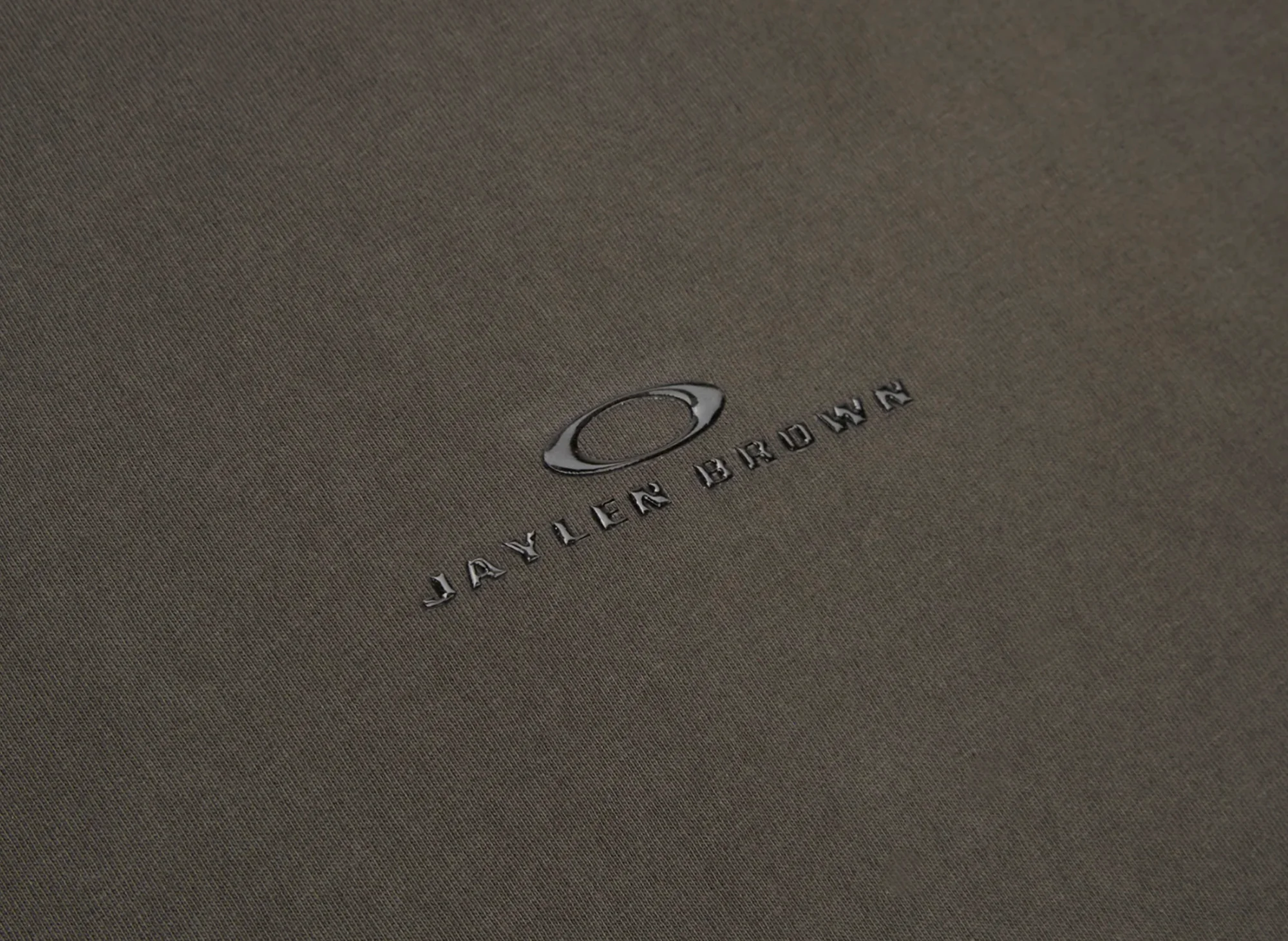 Oakley x Jaylen Brown Latitude Veil Tee in Nearly Black - Image 4